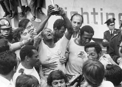 بيليه بطل كأس العالم 1970