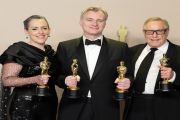  إيما توماس وكريستوفر نولان وتشارلز روفن، جائزة أفضل فيلم عن "أوبنهايمر"