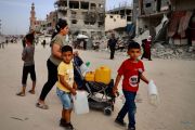 أطفال في غزة-الأونروا