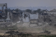(AP) دبابات الاحتلال في قطاع غزة