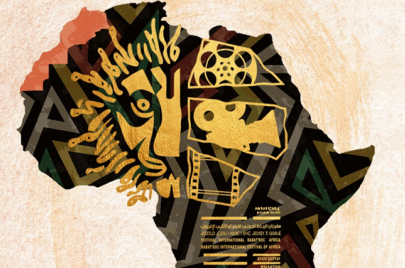جزء من ملصق مهرجان الرباط الدولي للفيلم الوثائقي الأفريقي