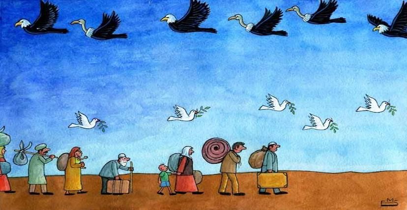 كاريكاتير لـ محمود إشونكولوف/ أوزبكستان