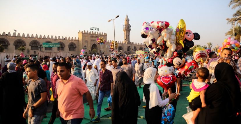 أجواء عيد الأضحى في القاهرة