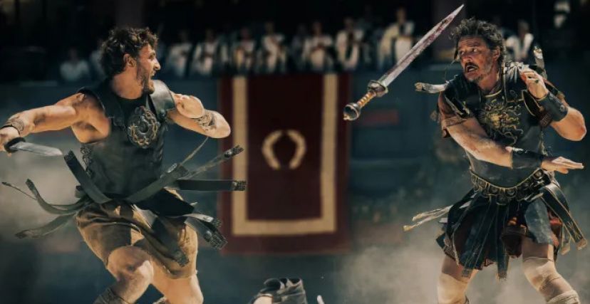 لقطة من الجزء الثاني من Gladiator